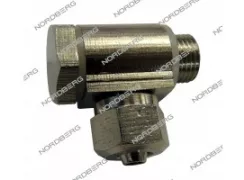 NORDBERG ЗАПЧАСТЬ ШМС ПЕРЕХОДНИК CT-Y-0100007 (6000009) Ф6 цилиндра рабочего стола (металл) 4638