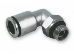 разъем цанговый г-образный с уплотнением вращаюшийся m1/8" 8мм