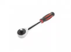 Ключ трещотка 1/4" 60 зубьев 180мм фракционная