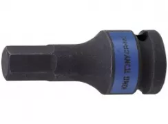 насадка шестигранник ударный 7 мм, 1/2" l=60мм kingtony