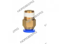 Фитинг прямой для NORDBERG NR6 и NR6H